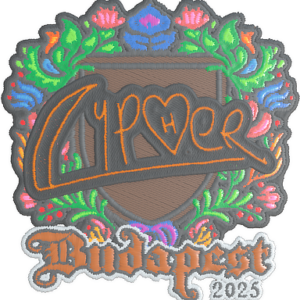 Sticker | Cypher (Embroidered) | Budapest 2025
