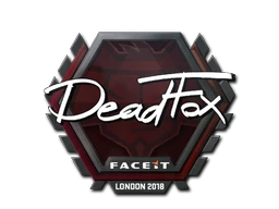 Sticker | DeadFox | London 2018