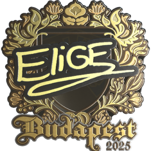 Sticker | EliGE (Gold) | Budapest 2025