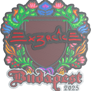 Sticker | Ex3rcice (Embroidered) | Budapest 2025