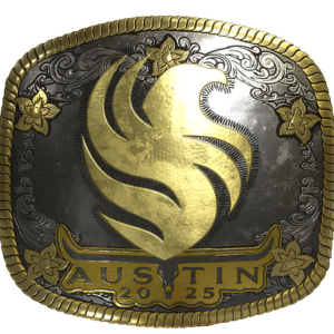 Sticker | Falcons (Gold) | Austin 2025