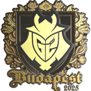 Sticker | G2 esports (Gold) | Budapest 2025