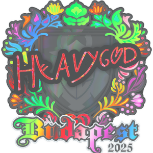 Sticker | Heavygod (Holo) | Budapest 2025
