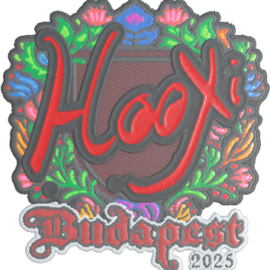 Sticker | HooXi (Embroidered) | Budapest 2025
