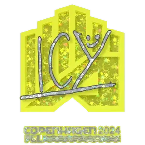 Sticker | ICY (Glitter) | Copenhagen 2024
