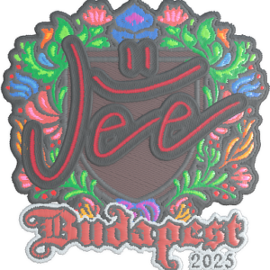 Sticker | Jee (Embroidered) | Budapest 2025