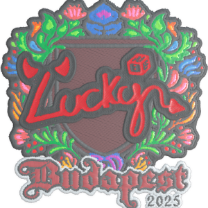 Sticker | Lucky (Embroidered) | Budapest 2025