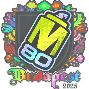 Sticker | M80 (Holo) | Budapest 2025