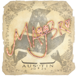 Sticker | MAJ3R | Austin 2025