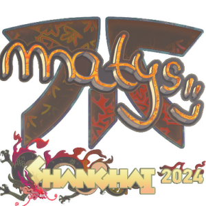 Sticker | MATYS (Holo) | Shanghai 2024