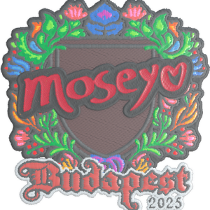 Sticker | Moseyuh (Embroidered) | Budapest 2025