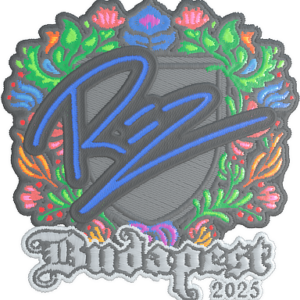 Sticker | REZ (Embroidered) | Budapest 2025