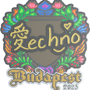 Sticker | Techno4K (Embroidered) | Budapest 2025