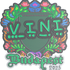 Sticker | VINI (Embroidered) | Budapest 2025