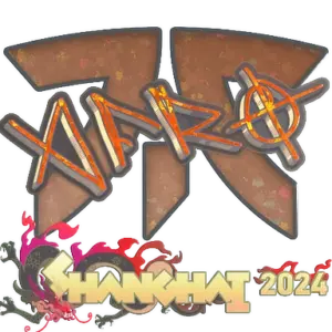 Sticker | afro (Glitter) | Shanghai 2024