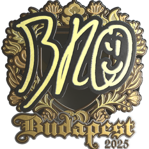 Sticker | br0 (Gold) | Budapest 2025