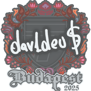 Sticker | dav1deuS | Budapest 2025