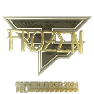 Sticker | frozen (Gold) | Copenhagen 2024