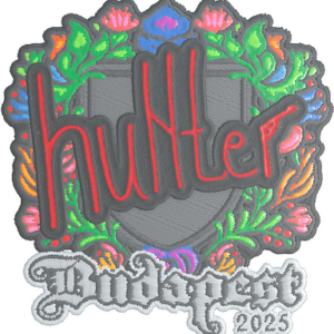 Sticker | huNter- (Embroidered) | Budapest 2025