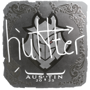 Sticker | huNter- (Foil) | Austin 2025