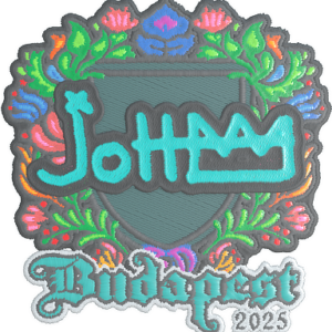 Sticker | jottAAA (Embroidered) | Budapest 2025