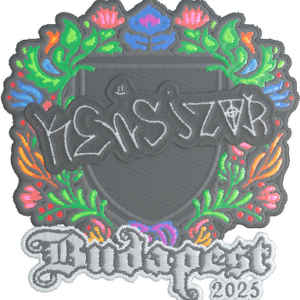 Sticker | kensizor (Embroidered) | Budapest 2025