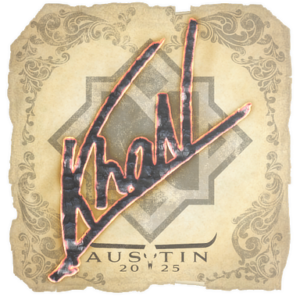Sticker | khaN | Austin 2025