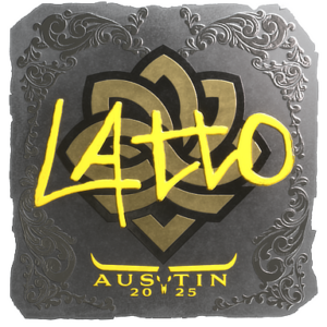 Sticker | latto (Foil) | Austin 2025