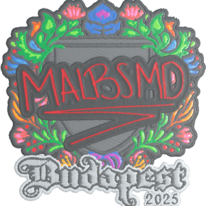Sticker | malbsMd (Embroidered) | Budapest 2025
