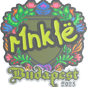 Sticker | r1nkle (Embroidered) | Budapest 2025