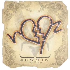 Sticker | ropz | Austin 2025