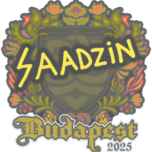 Sticker | saadzin | Budapest 2025