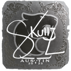 Sticker | skullz (Foil) | Austin 2025
