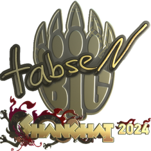 Sticker | tabseN (Gold) | Shanghai 2024