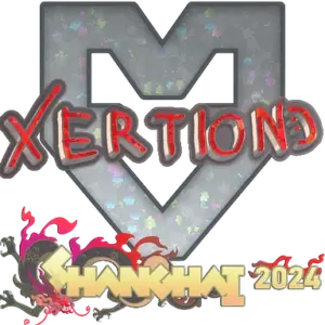 Sticker | xertioN (Glitter) | Shanghai 2024