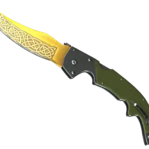 ★ StatTrak™ Falchion Knife | Lore (Well-Worn)