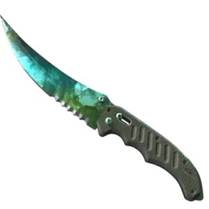 ★ StatTrak™ Flip Knife | Gamma Doppler Phase 4 (Minimal Wear)