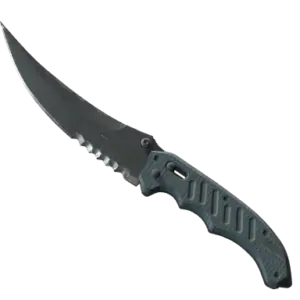 ★ StatTrak™ Flip Knife | Night (Well-Worn)