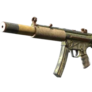 MP5-SD | Savannah Halftone (Battle-Scarred)