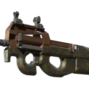 Souvenir P90 | Ancient Earth (Well-Worn)