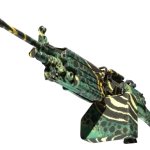 StatTrak™ M249 | Emerald Poison Dart (Factory New)