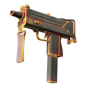 StatTrak™ MAC-10 | Heat (Well-Worn)
