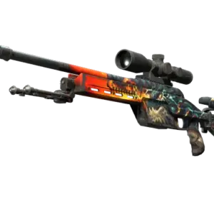 StatTrak™ SSG 08 | Dragonfire (Field-Tested)