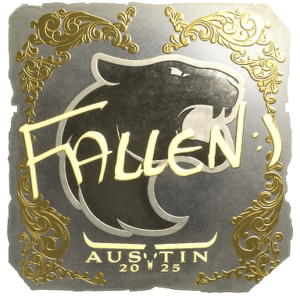 Sticker | FalleN (Gold) | Austin 2025