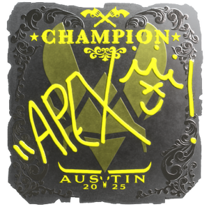 Sticker | apEX (Foil, Champion) | Austin 2025
