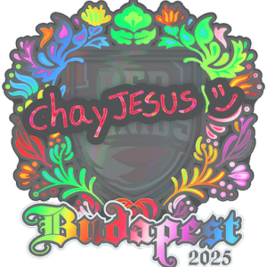 Sticker | chayJESUS (Holo) | Budapest 2025