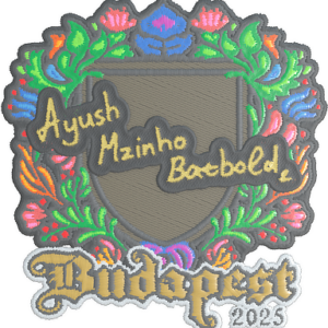 Sticker | mzinho (Embroidered) | Budapest 2025
