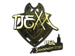 Sticker | nexa (Gold) | Stockholm 2021