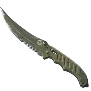 ★ Flip Knife | Safari Mesh (Battle-Scarred)