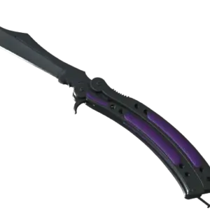 ★ StatTrak™ Butterfly Knife | Ultraviolet (Minimal Wear)